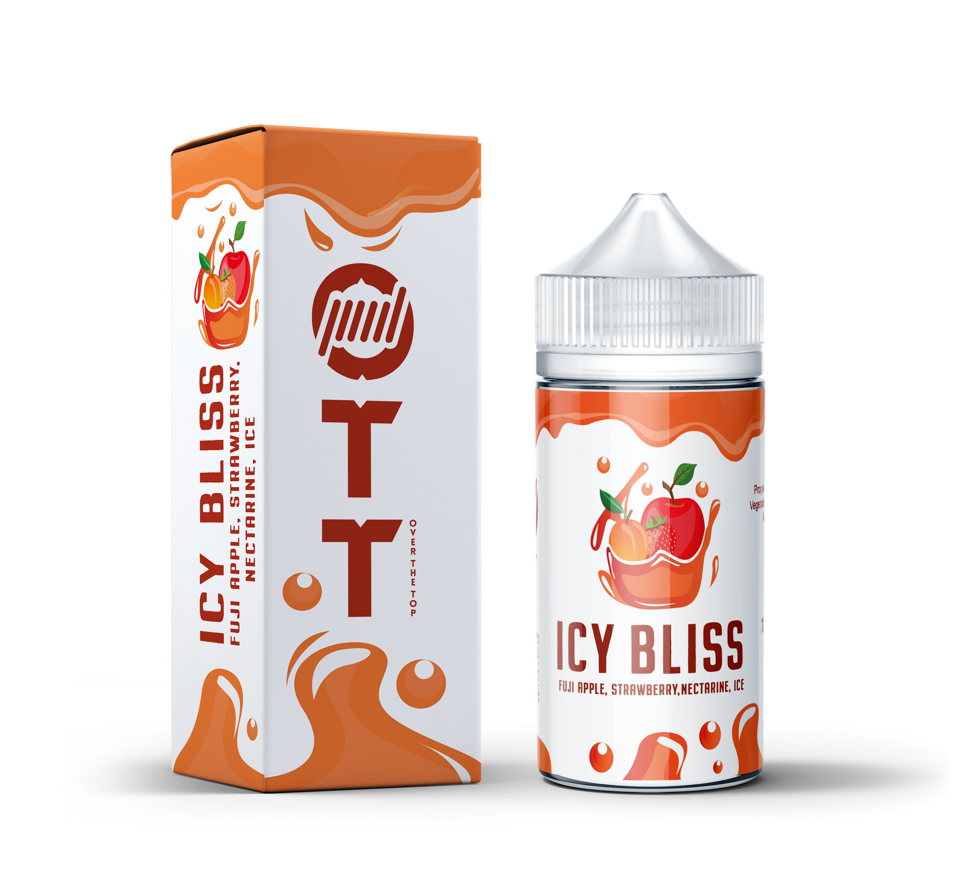 O.T.T. - ICY BLISS - Fuji Apple Strawberry Nectarine Ice - Super Vape Store